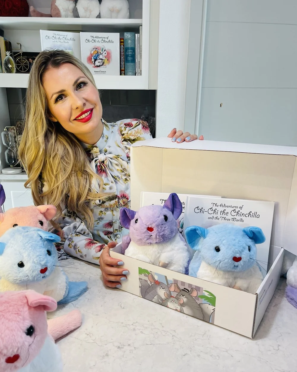 Book and Plush Bundle — The Adventures of Chi-Chi the Chinchilla
